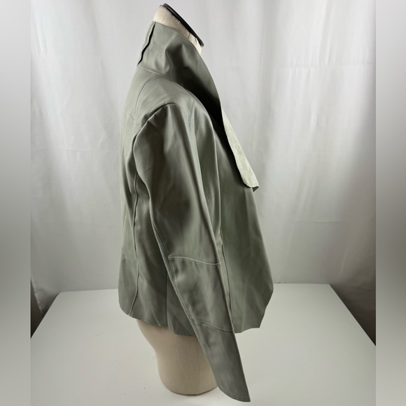 Bagatelle‎ Womens Vegan Faux Leather Drape Open Jacket size Small - Picture 4 of 8